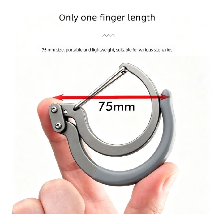 Practical Bag Hanging Hook for Tables, Chairs, and Rails, Folding S Shape Hangers for Umbrellas, Water Bottles, and Small Carried Items