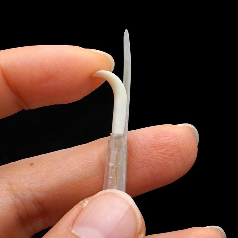 5 Stück Plastik Imkerei Umsetzen Veredelungswerkzeuge Elastische Umsiedelnadel Bienenstock Königin Larvenaufzucht Fütterungsausrüstung