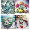 5D DIY Full Round Drill Diamond Painting Flowers Kit Home Decor Art Craft