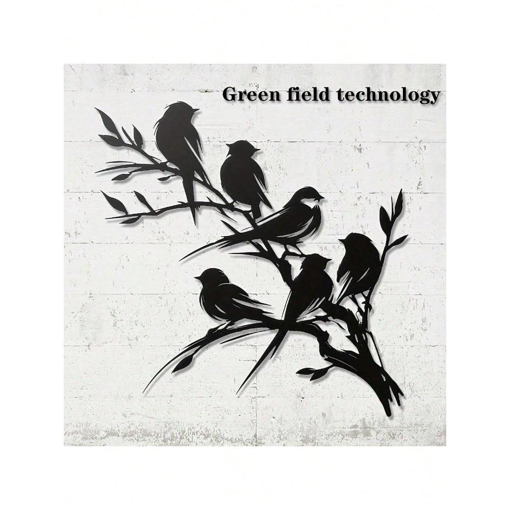 Metal Wall Art Simple Artistic Foyer Living Room Decor Birthday Gift