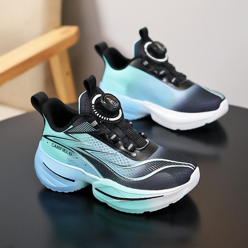 Girls basketball shoes 2025 new summer children's dad shoes mesh girls running shoes boys sports shoes