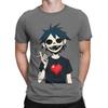 Art Lover Graphic 100 Cotton Tshirt Gorillaz Tops Tees For Unisex