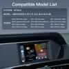Wireless Carplay Android Auto Modular for Mercedes Benz A B C E GLA GLK ML SL W204 with NTG4.5 System Becker Navigation Car Play