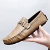 Fashion Fashion Comfortable Casual Shoes Light Summer Loafers Handmade Slip-On Flats Leisure Moccasins Non-Slip Summer Men Driving Shoes