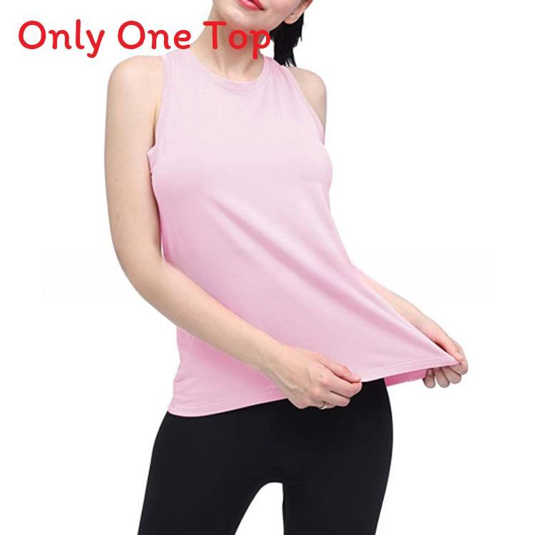 Summer Womens Yoga Tank Top With Pleated Design For Fitness And Casual Wear