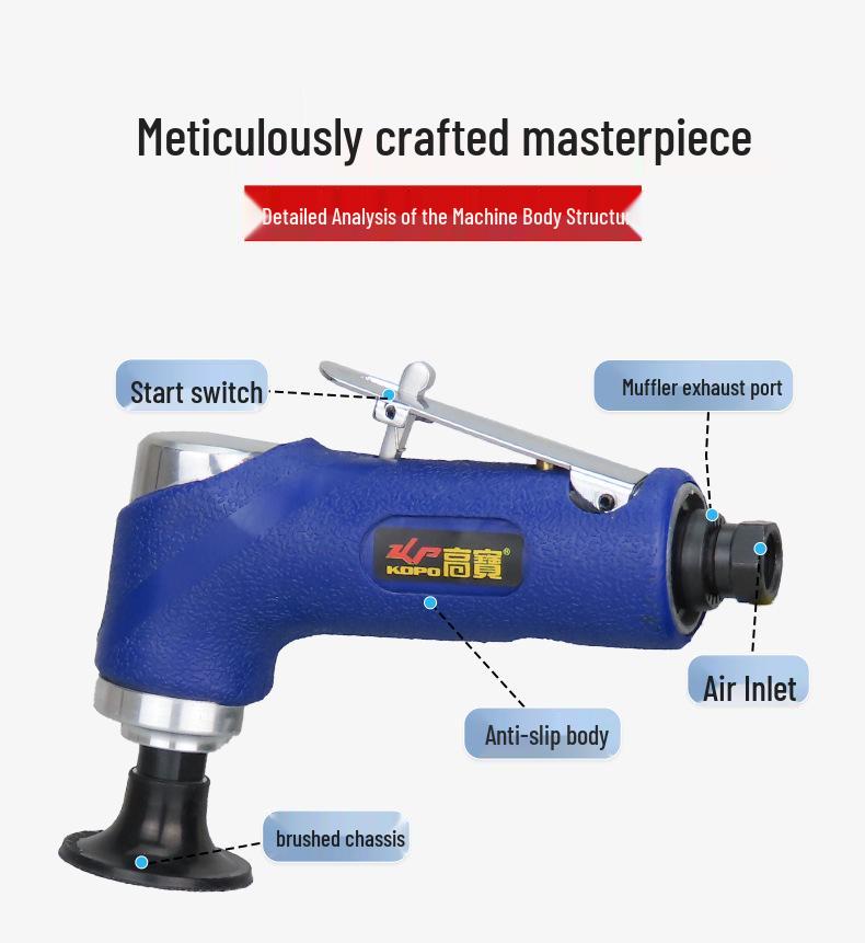 Gaobao 2-3 inch Pneumatic Elbow Sander & Polisher