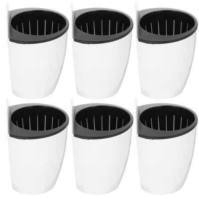 7Pcs Automatic Self Watering Planters Hanging Indoor Outdoor Succulent Flower Pots Plant Containers Self Watering Planters
