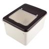 Portable Rice Storage Bin Kitchen Plastic Cereal Grain Bean Food Storing Box Food Container(#2)