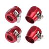 X AUTOHAUX AN8 Car Hose Finisher Clamp Line Clip Car Hose Finisher Flexible