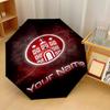 FC St. Pauli Automatic 3‑Fold Umbrella 8‑Rib Windproof Folding Umbrella Sun Rain Protection For Outdoor Travel Daily Use