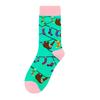 One Pair Packed Monkey Sock Dopamine Cartoon Tube Socks