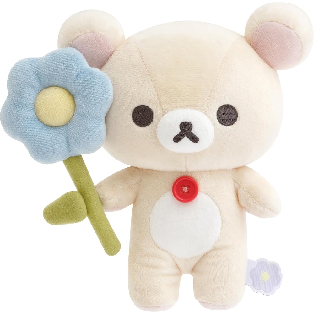 San-X Rilakkuma Korilakkuma Plush Toy MV13701 Soft Stuffed Animal Cute Design 30cm