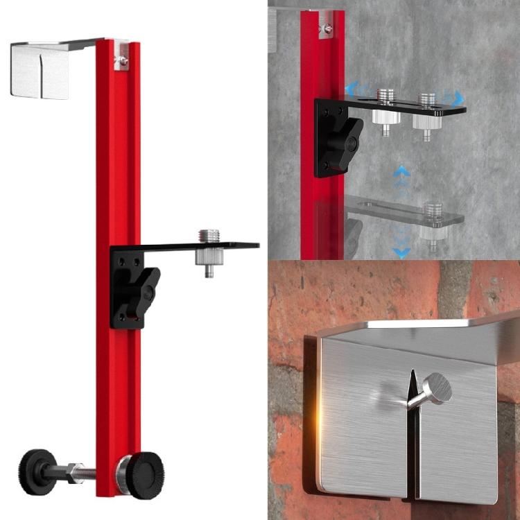 High Accuracy Wall Level Stand with Clear Marking for Efficient Home Remodeling &Construction, Hanging Pictures Cabinets