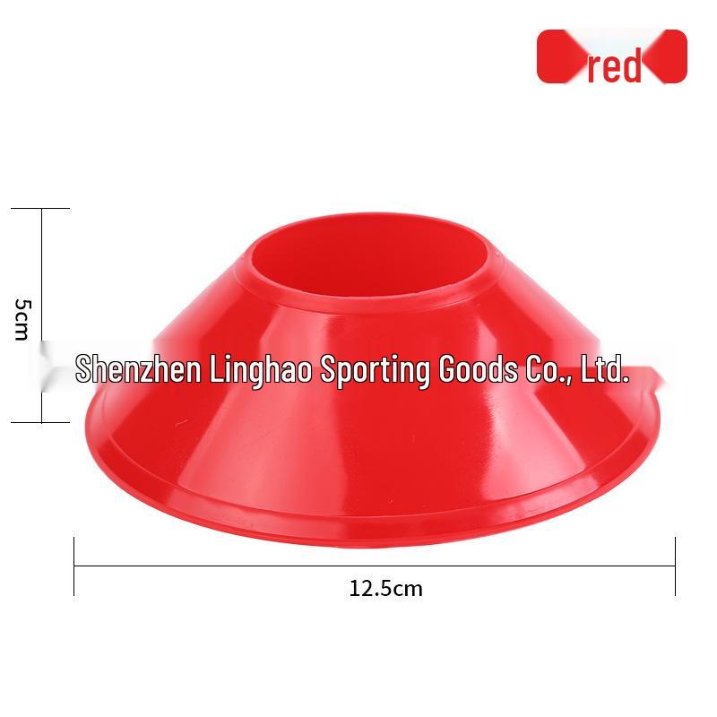 Mini Robuster Runder Logo Trainingskegel & Hindernismarkierer für Fußball