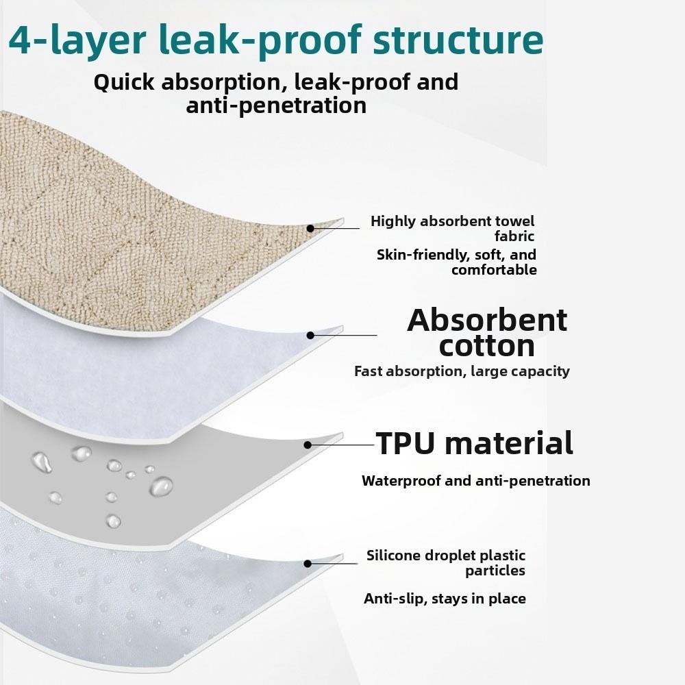 Stain-Proof Baby Stroller Seat Cushion Nonslip Design Seat Pad Strollers Liner  Toddler