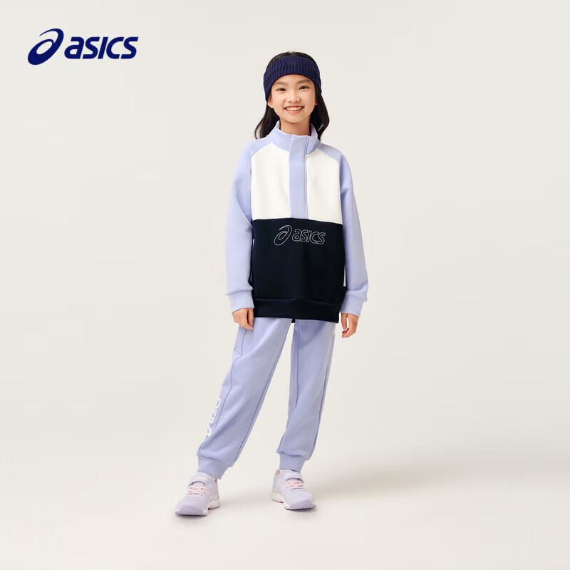 ASICS Kids' Unisex High-Neck Long-Sleeve Sweatshirt T-Shirt