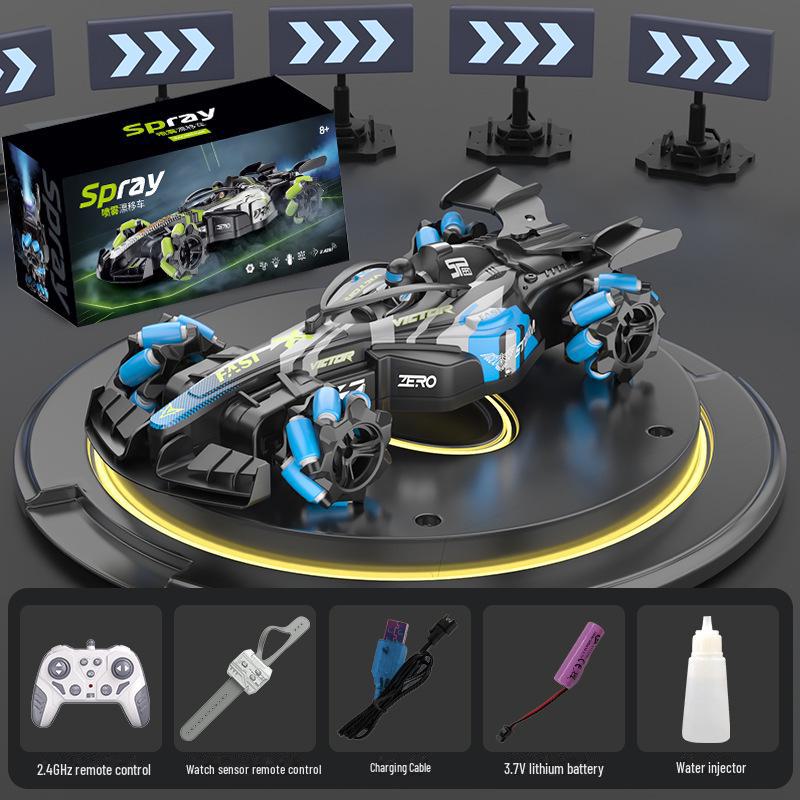 Mașină cu telecomandă 2.4G F1 Stunt Drift pentru băieți - Jucărie de mare viteză, cu tracțiune pe patru roți