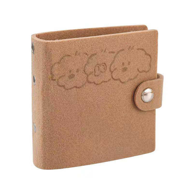 Mini Loose Leaf Albums Card Storage 3 Inch Photo One Grid For Fujifilm Instax Mini12/11/8/9/7/7+/40/90 Camera Mini Film Albums