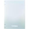 KOKUYO Campus Positive 2x2 Abend-Notizbuch-Stil-Ordner, & Relax, Ring, B5, Grau, RU-NP704-L3-M