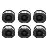 6Pcs Line Spool Replacement 30ft / 9.1m 0.65in AF?100 for BESTA510 BESTA512 BEASE620 String Trimmer