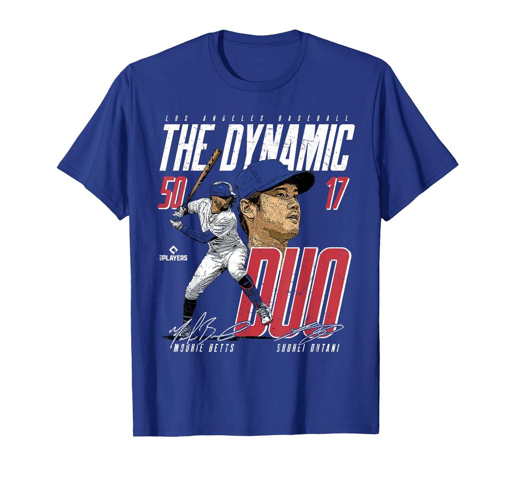 Mookie Betts & Shohei Ohtani | LA MLB Players | MLBDDUO3002 T-Shirt