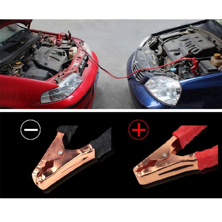 Emergency Battery Jumper Wires Car Power Charging Booster Cable Alligator Clamp