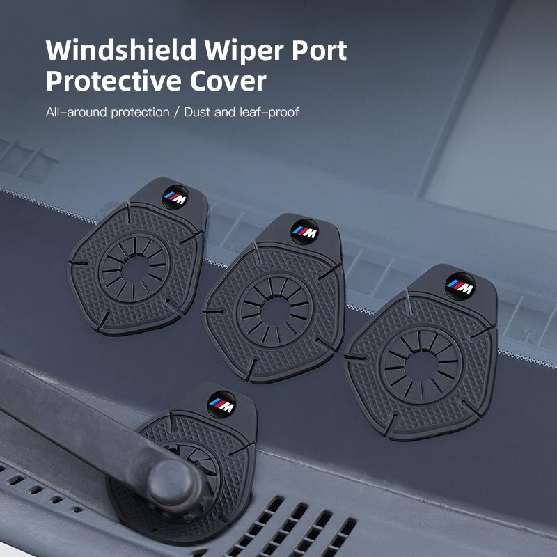 2026New Car Windshield Wiper Hole Protective Cover Decoration Keychain For BMW X1 X2 X3 X5 X4 X6 X7 iX3 F20 F10 F07 E70 E46 E90 QZ7