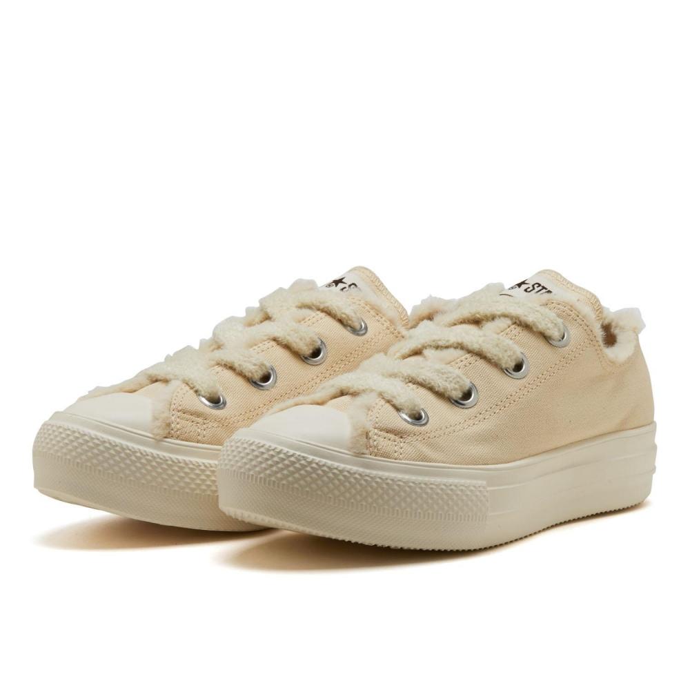Converse All Star Light Plts Big Eyelets Many Boa Ox Cream 31315891