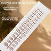 30Pcs Cat's Eye Press On Nails Full Cover Nail Tips Popular Press On Fake Nails  for Nail Art
