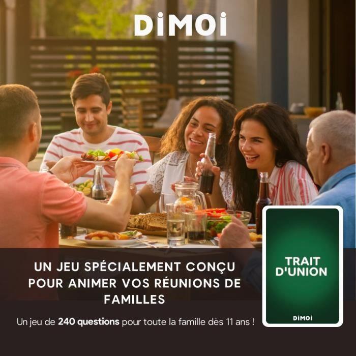 Dimoi : jeu de cartes en famille avec 240 questions pour des conversations passionnantes et positives - idée cadeau jeu de société