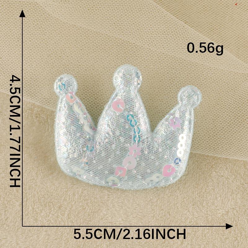 Duoku Three-Dimensional Love Badge Embroidery Sticker Sequins Love Accessories Hairpin Cloth Label Clothing Accessories Patch Cloth Sticker