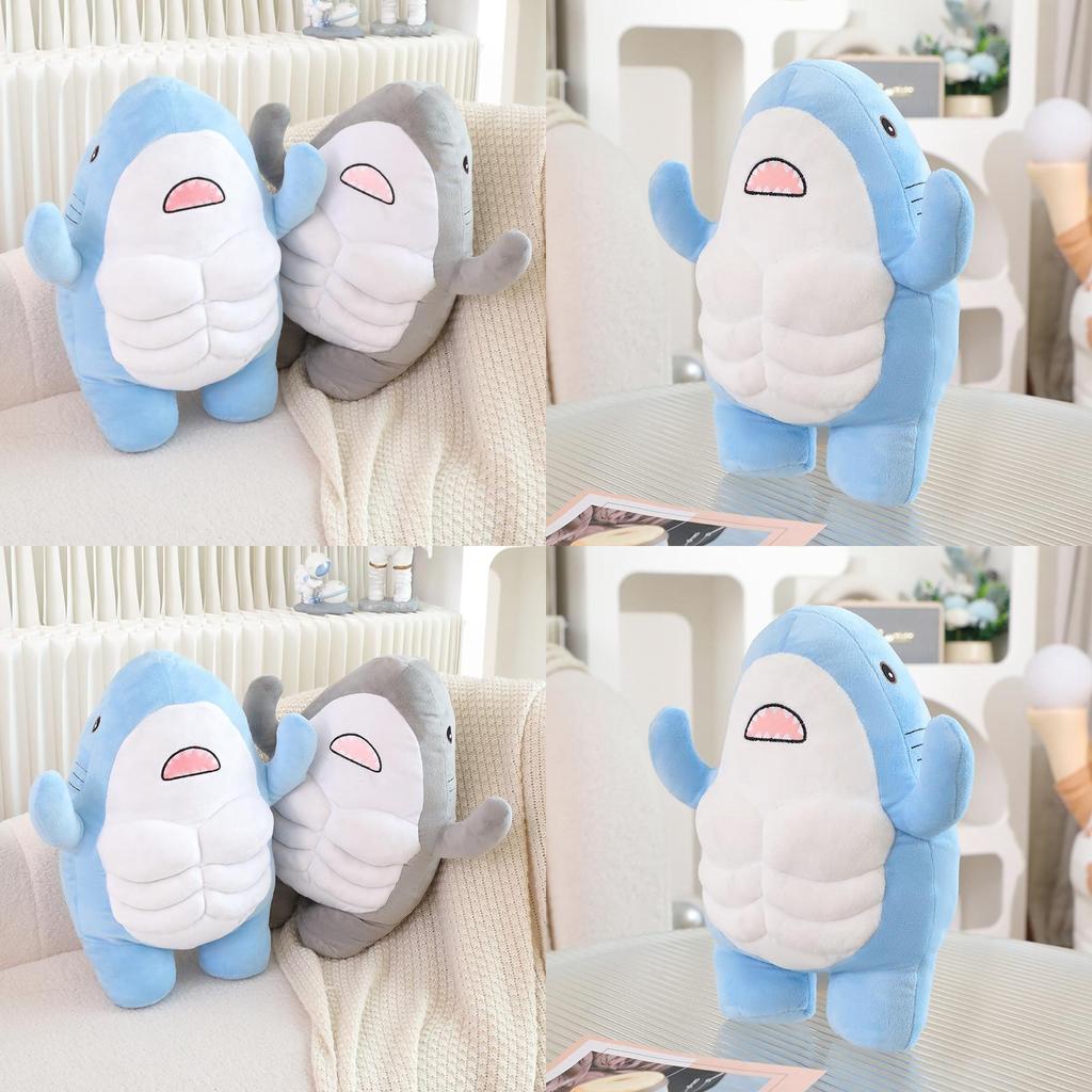 Plush Shark Toy For Men With Soft Pp Cotton Filling For Birthday Gift And Collectors