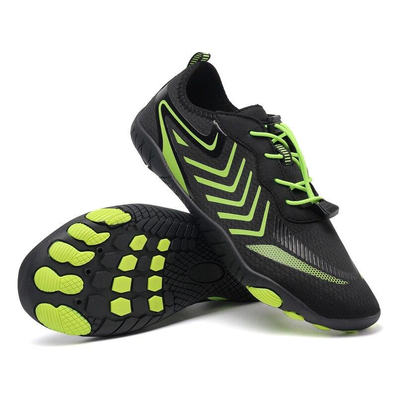 Quick Dry Beach Wading Sneakers Unisex Breathable Water Shoes Sports Shoes Non-slip Aqua Shoes for Surfing Fishing Canyoning Swimming