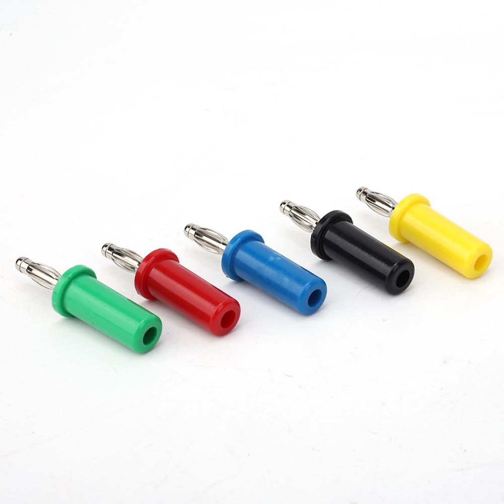 10 Pcs Banana Jack Integrated Welding Type Banana Connector Head 4mm 30 60V 32A