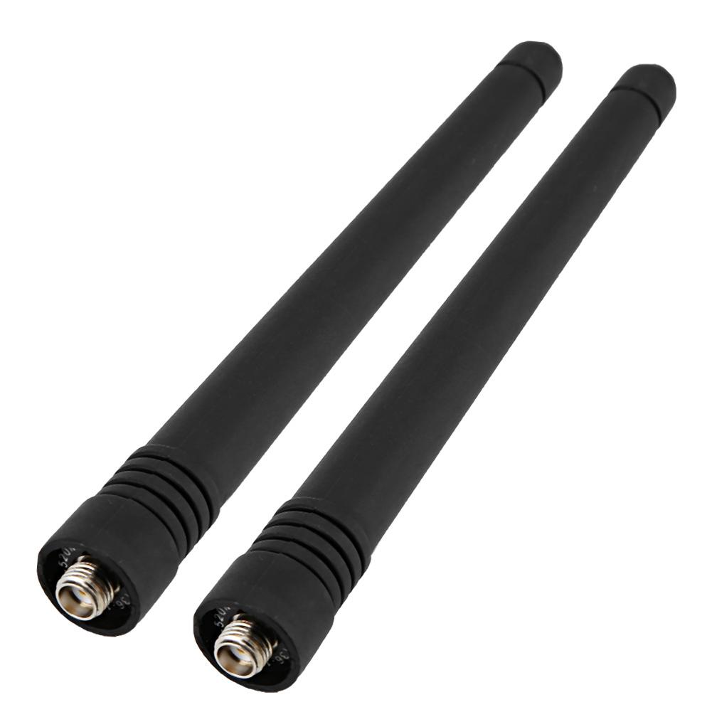 2Pcs SMA Female Interphone Antenna Short Dual Band Antenna UV 5R 5RA 5RB 5RE UV B5 B8 UV 82