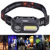 TOPINCN USB Rechargeable Head 6 Camping LED Suitable for Outdoor Fishing and with Adjustable Headband Torch, Modes, Waterproof, Headlamp,