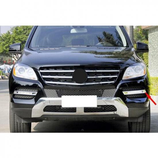 1x Car Left Side Fog Light Trim Driving Lamp Trim Cover For Mercedes 1668850774