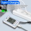 Mini Digital Light Meter with Temperature Auto Off Data Hold Light FC Unit Conversion Type C Charging 0 0.1 999900