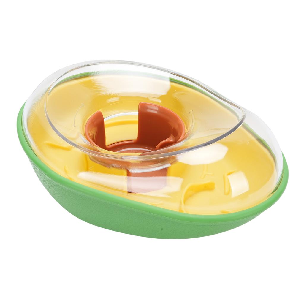 Avocado Pet Feeder Plastic Slow Feeder Dog Bowl Auto Food Dispenser Puppy Toy for Cats and Dogs Home