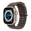 Ремешок из двухцветного силикона Apple Marine для часов 8/7/SE/Ultra Sports