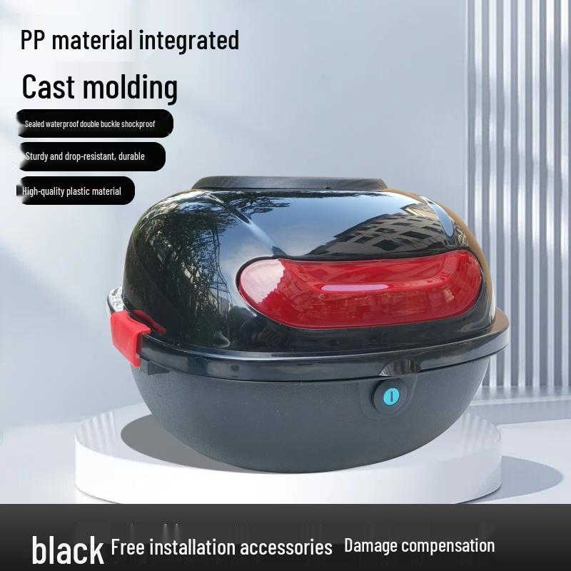 Universal Waterproof Storage Box for Electric Scooter or Moped Tail Trunk