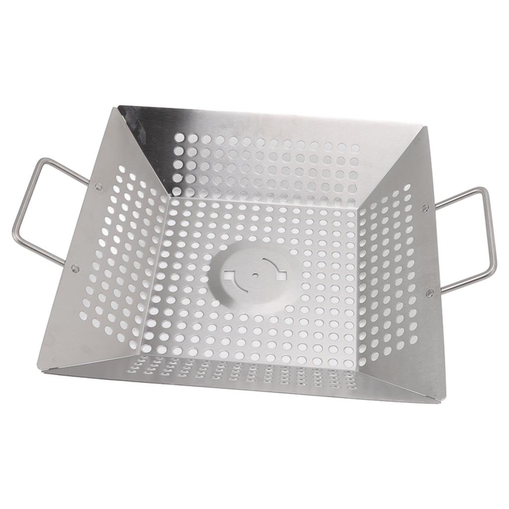Bierdosen-Hähnchen-Pfanne Lebensmittelqualität Edelstahl Bierdosen-Hähnchen-Röstständer Halter mit 2 Griffen für Grill und Räucherofen