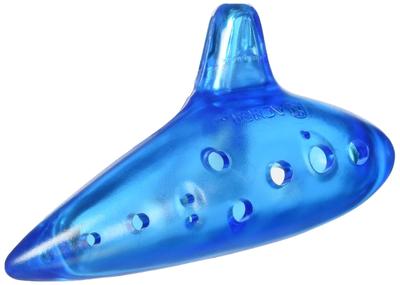 NIGHT Plastik Alt-Okarina C Blau AC
