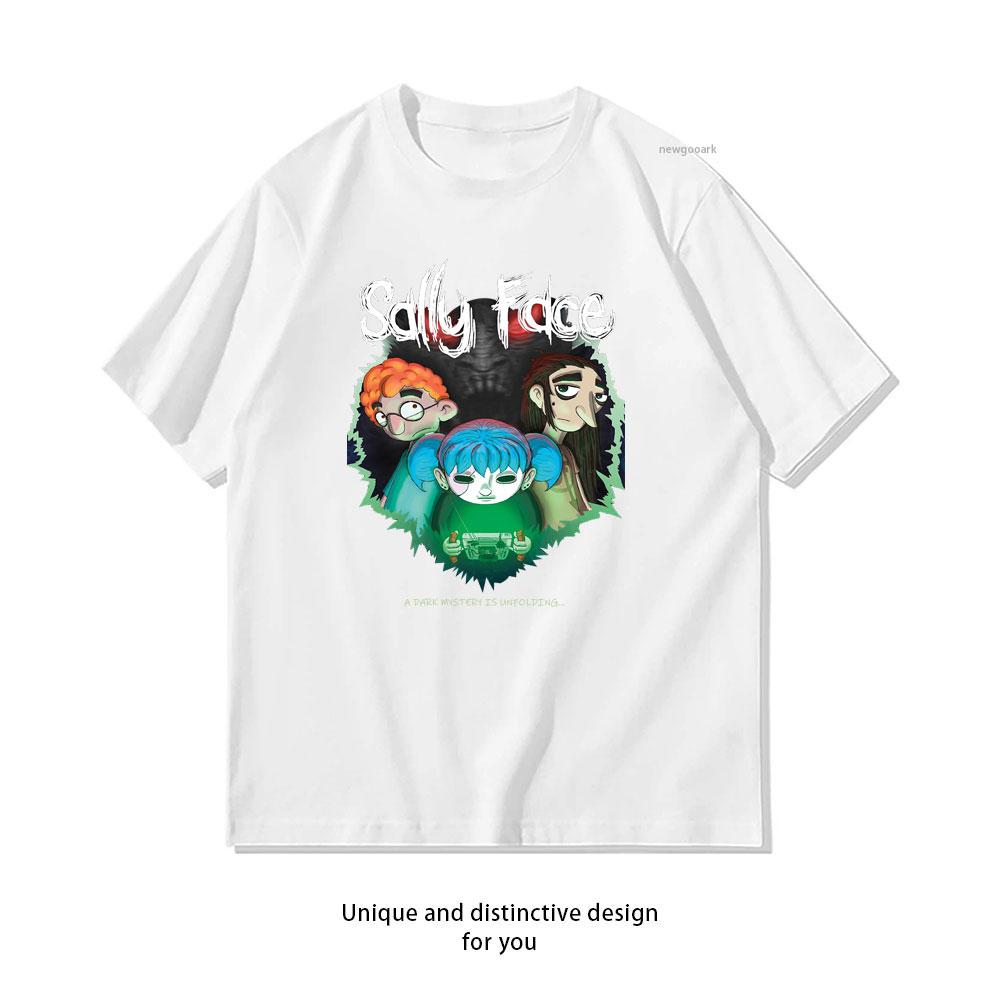Sally Face Regular Woman Man Printed Tshirts Female Harajuku Summer Fashion Casual Shortsleeve Clothing Ropa Hombre