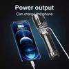 1000000 hohe Lumen Super Power Taschenlampe Wiederaufladbare Tragbare Taschenlampe Wasserdichtes Licht Camping Angeln Laterne