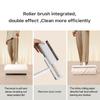Innowell Manual Lint Roller Brush Sticky Paper Lint Remover with Telescopic Aluminum Pole Portable Hand Held Hair Remover