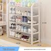 Sturdy Multi-Layer Shoe Rack: Simple, Multi-Functional Storage for Dorms & Homes