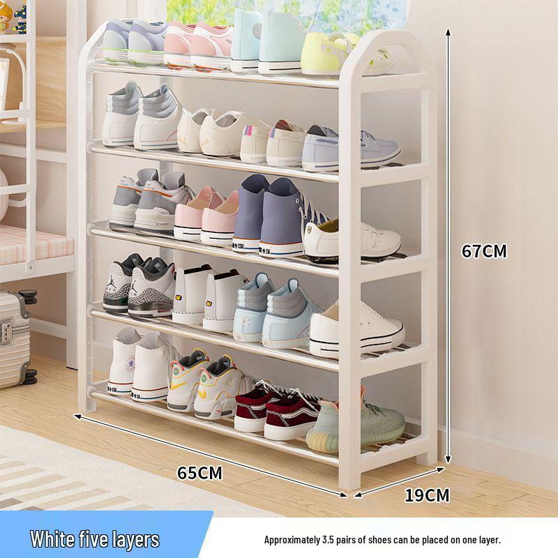 Sturdy Multi-Layer Shoe Rack: Simple, Multi-Functional Storage for Dorms & Homes