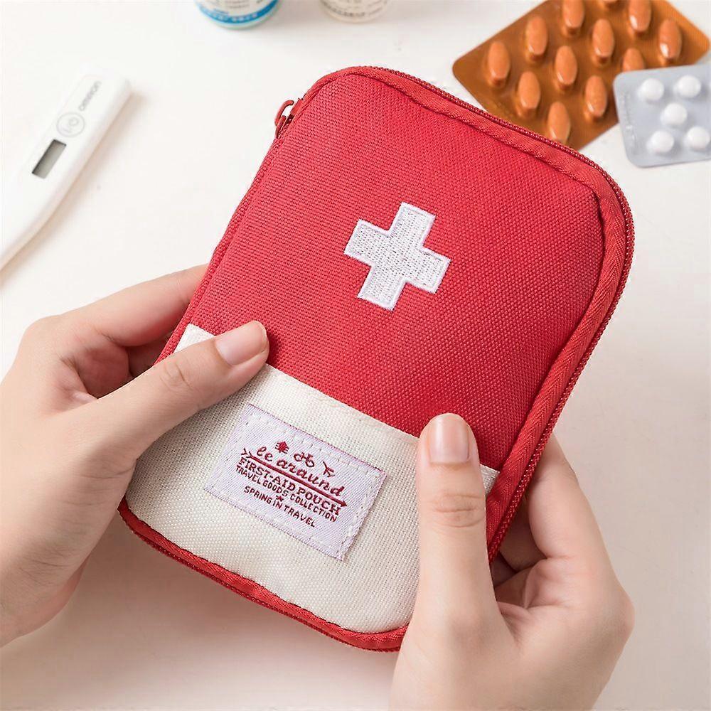 Mini Portable Medicine Bag Travel First Aid Kit Storage Bag