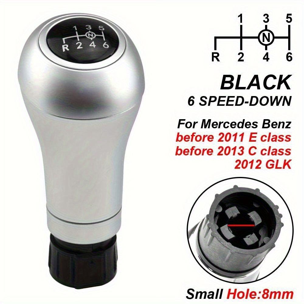 14.5mm/8mm Manual Car Shift Gear Knob Lever Gaitor For Mercedes Benz W204 C204 C63 C300 C250 W207 A207 W212 2008-2014